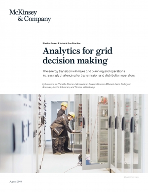 McKinsey: Analytics for grid decision making - August 2019 - eng (pdf)