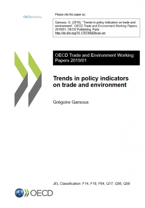 OECD: Trends in policy indicators on trade and environment - March 2019 - eng (pdf)