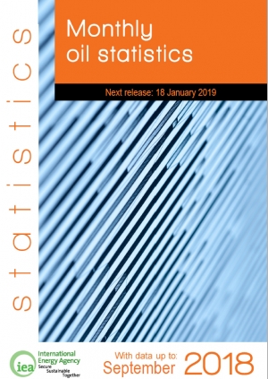 IEA: Monthly Oil Statistics - December 2018 (data for September 2018) - eng (pdf, xls)