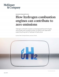 McKinsey: How hydrogen combustion engines can contribute to zero emissions - June 2021 - eng (pdf)