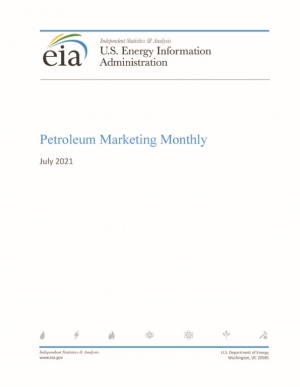 EIA: Petroleum Marketing Monthly - July 2021 (data for April 2021) - eng (pdf)