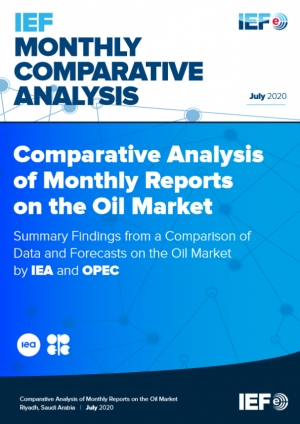 IEF: Comparative Analysis of Monthly Reports on the Oil Market - July 2020 - eng (pdf)