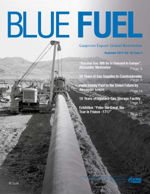 Журнал &quot;Blue Fuel&quot; - №3/10 - September 2017 - eng (pdf) (Газпром экспорт)