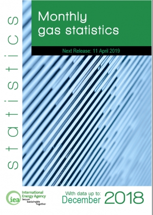IEA: Monthly Natural Gas Statistics - March 2019 (data for December 2018) - eng (pdf, xls)
