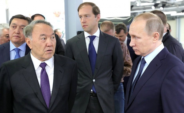 Владимир Путин и Нурсултан Назарбаев ознакомились с проектами &quot;Центра компьютерного инжиниринга&quot; СПбПУ Петра Великого и ГК CompMechLab
