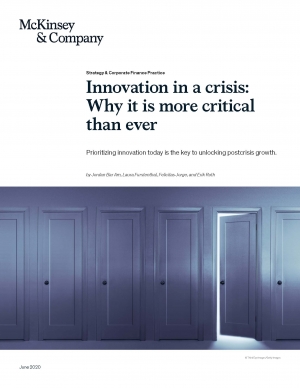 McKinsey: Innovation in a crisis: Why it is more critical than ever - June 2020 - eng (pdf)