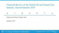 EIA: Financial Review of the Global Oil and Natural Gas Industry: 2nd Quarter 2019 - eng (pdf)