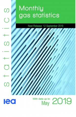 IEA: Monthly Natural Gas Statistics - August 2019 (data for May 2019) - eng (pdf, xls)