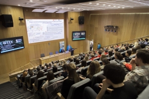 Руководитель CompMechLab® Алексей Боровков открыл неделю E’WEEK лекцией &quot;Национальная технологическая инициатива. Фабрики Будущего&quot;