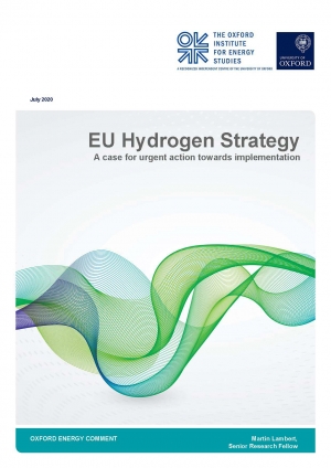 OIES: EU Hydrogen Strategy – A case for urgent action towards implementation - July 2020 - eng (pdf)