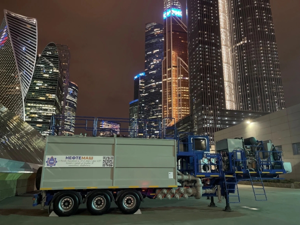 &quot;НефтеМаш&quot; представил установку гидратации геля для гидроразрыва пласта собственной разработки на выставке &quot;Нефтегаз-2025&quot;