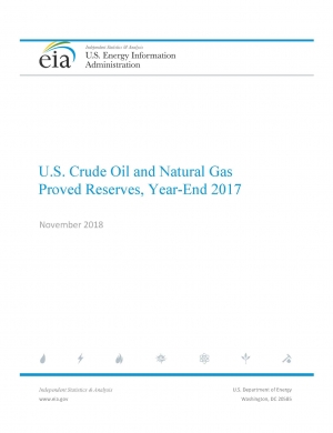 EIA: U.S. Crude Oil and Natural Gas Proved Reserves - Year-end 2017 - eng (pdf)