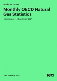 IEA: Monthly Natural Gas Statistics - August 2021 (data for May 2021) - eng (pdf, xls)