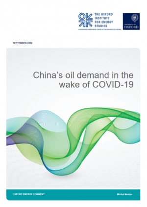 OIES: China’s oil demand in the wake of COVID-19 - September 2020 - eng (pdf)