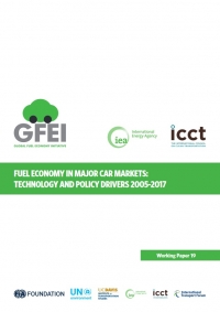 IEA: Fuel Economy in Major Car Markets: Technology and Policy Drivers 2005-2017 - March 2019 - eng (pdf)