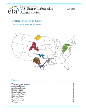 EIA: Drilling Productivity Report - July 2019 - eng (pdf)