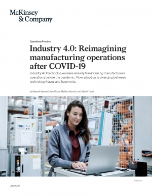 McKinsey: Industry 4.0: Reimagining manufacturing operations after COVID-19 - July 2020 - eng (pdf)