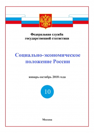 Росстат: Доклад &quot;Социально-экономическое положение России&quot; за январь-октябрь 2018 года - итоговый (онлайн, pdf)