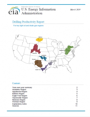 EIA: Drilling Productivity Report - March 2019 - eng (pdf)