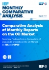 IEF: Comparative Analysis of Monthly Reports on the Oil Market - August 2020 - eng (pdf)