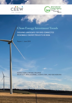 IEA: Clean Energy Investment Trends 2018: Evolving landscape for grid-connected renewable energy projects in India - July 2019 - eng (pdf)