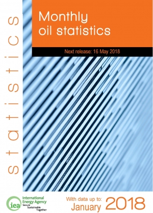 IEA: Monthly Oil Statistics - April 2018 (data for January 2018) - eng (pdf, xls)