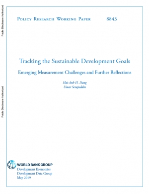 World Bank: Tracking the Sustainable Development Goals: Emerging Measurement Challenges and Further Reflections - May 2019 - eng (pdf)