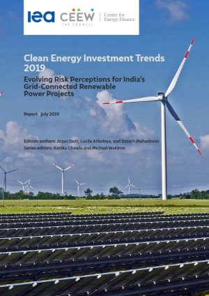 IEA: Clean Energy Investment Trends 2019: Evolving Risk Perceptions for India’s Grid-Connected Renewable Power Projects - July 2019 - eng (pdf)