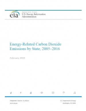 EIA: U.S. Energy-Related Carbon Dioxide Emissions by State - 2005-2016 - eng (pdf)