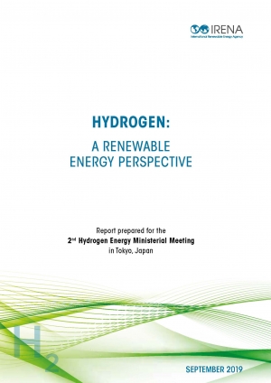 IRENA: Hydrogen: A renewable energy perspective - September 2019 - eng (pdf)