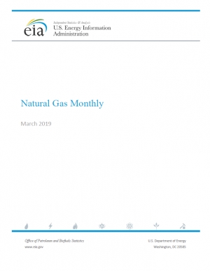 EIA: Natural Gas Monthly - March 2019 (data for January 2019) - eng (pdf)