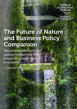 WEF: The Future of Nature and Business Policy Companion - July 2020 - eng (pdf)