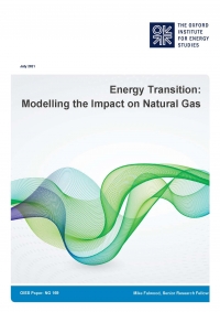 OIES: Energy Transition: Modelling the Impact on Natural Gas - July 2021 - eng (pdf)