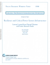 World Bank: Resilience and Critical Power System Infrastructure: Lessons Learned from Natural Disasters and Future Research Needs - June 2019 - eng (pdf)