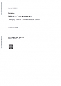 World Bank: Skills for Competitiveness : Leveraging Skills for Competitiveness in Europe - December 2018 - eng (pdf)